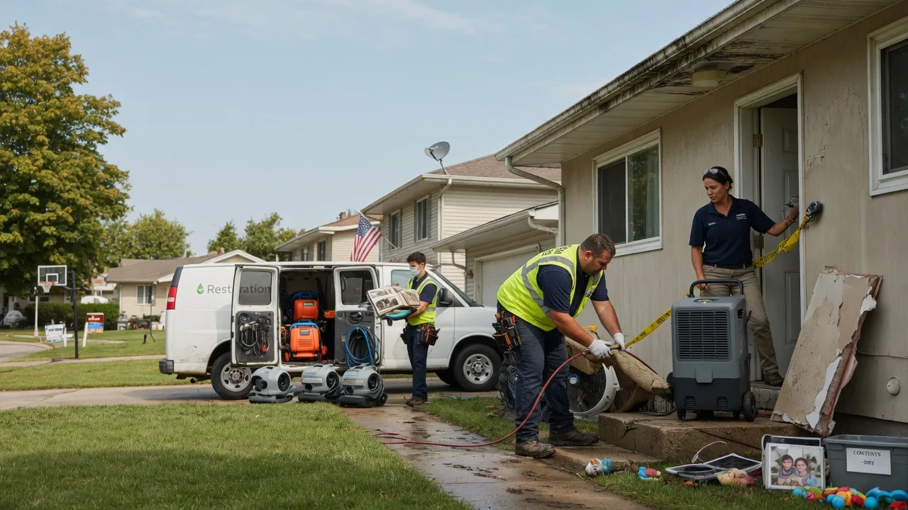Water Damage Restoration in Mcbain, MI near me
